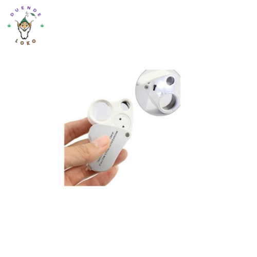 Genérico Lupa led doble (30x y 60x) para tricomas