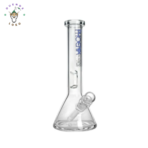 Phoenix Bong con tubo descendente fijo